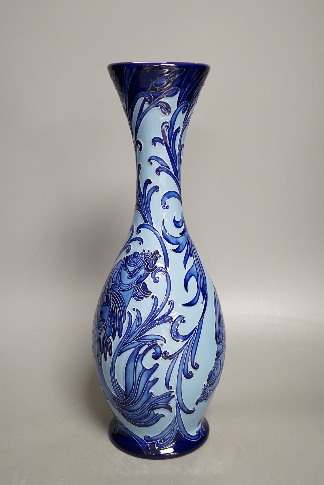 A Moorcroft 'Glendair' vase, 2012,100 by Kerry Goodwin, 37 cms high.